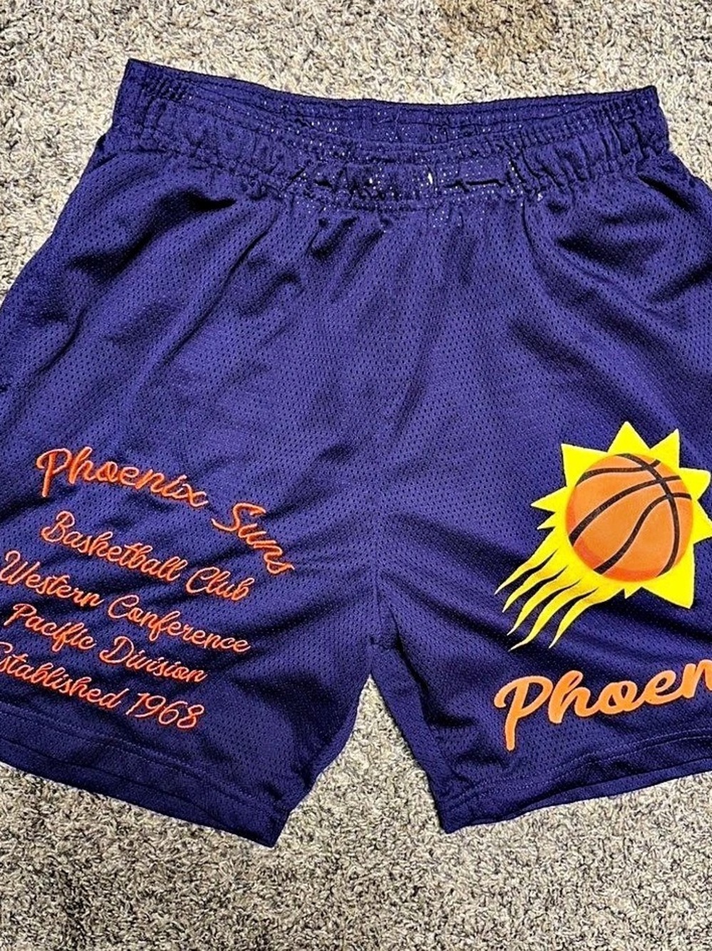Mitchell & Ness Phoenix Suns Hardwood Classics shorts Purple Orange XS